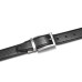 Ремінь чоловічий Semi Line Black/Brown (P8232-0 M) натуральна шкіра двосторонній 3.3 см розмір M