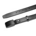 Ремінь чоловічий Semi Line Black (P8233-0 L) натуральна шкіра ширина 3.3 см для талії 103-112 см з анодованою пряжкою