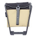 Стілець Uquip Fancy Sand/Grey 100 кг сталевий каркас поліестер 600D Ripstop для кемпінгу та риболовлі