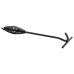 Підйомник кришки Groenberg Knopp Handle Black стальний термозахисна рукоятка для кемпінгу 300x100x40 мм