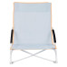 Складне крісло Bo-Camp Saint-Malo Pastel Blue 80 кг сталева конструкція Oxford Polyester 600D для пляжу та кемпінгу