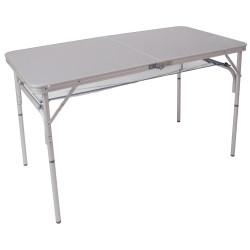 Стіл Bo-Camp Premium 120x60 см сірий термо- і вологозахисний для кемпінгу висота 36/70 см максимальне навантаження 20 кг Стіл Bo-Camp Premium 120x60 см сірий термо- і вологозахисний для кемпінгу висота 36/70 см максимальне навантаження 20 кг