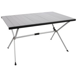 Стіл Bo-Camp Lamel 121x80 см Алюміній складаний сріблястий максимальне навантаження 35 кг для кемпінгу Стіл Bo-Camp Lamel 121x80 см Алюміній складаний сріблястий максимальне навантаження 35 кг для кемпінгу