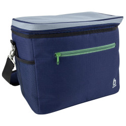 Термосумка Bo-Camp Cooler Bag 20 Blue 20 л водонепроникна з плечовим ременем для пікніків і пляжу Термосумка Bo-Camp Cooler Bag 20 Blue 20 л водонепроникна з плечовим ременем для пікніків і пляжу
