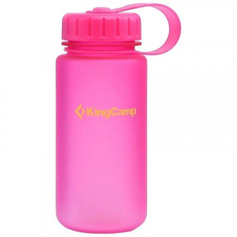 Спортивна бутилка KingCamp Tritan Bottle 400ML рожева з Tritan об'єм 0.4 л легка та зручна