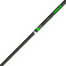 Палки для скандинавської ходьби Gabel FLD Carbon 115 см ультралегкі карбон чорні для трейлраннінгу 155 г