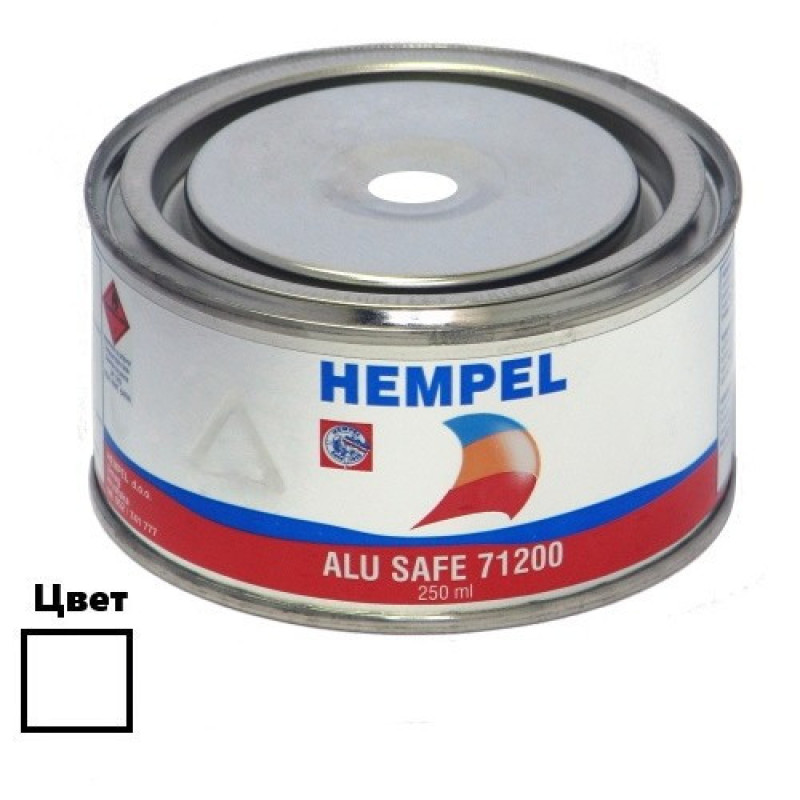 Фарба Alu Safe Hempel біла 0.25 л самополіруюча для алюмінієвих суден захист від обростань