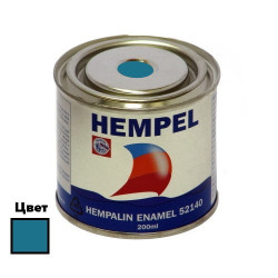 Фарба HEMPALIN ENAMEL 200 мл блакитна атмосферостійка алкідна стійка до соляної води та мінеральних масел Фарба HEMPALIN ENAMEL 200 мл блакитна атмосферостійка алкідна стійка до соляної води та мінеральних масел