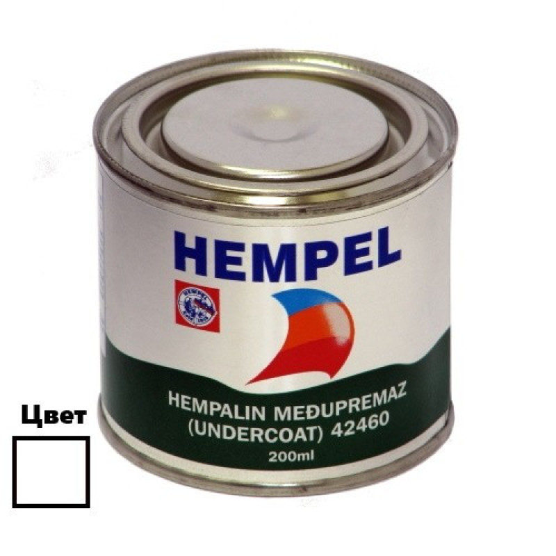 Грунт Hempel Undercoat 0.2 л білий алкідний швидковисихаючий для сталевих та дерев'яних конструкцій