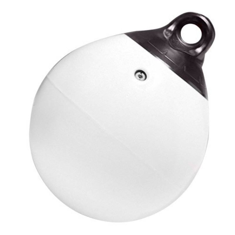 Кранець Tuff End Buoy 23-685 см білий діаметр 457 мм витісняюча сила 508 кгс для тяжких морських умов