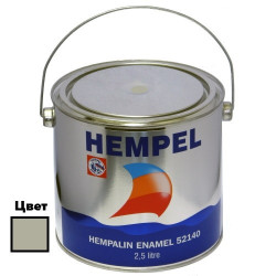 Фарба HEMPALIN ENAMEL світло-сіра Grey HE 2.5 л алкідна атмосферостійка з відмінним глянець та еластичність Фарба HEMPALIN ENAMEL світло-сіра Grey HE 2.5 л алкідна атмосферостійка з відмінним глянець та еластичність