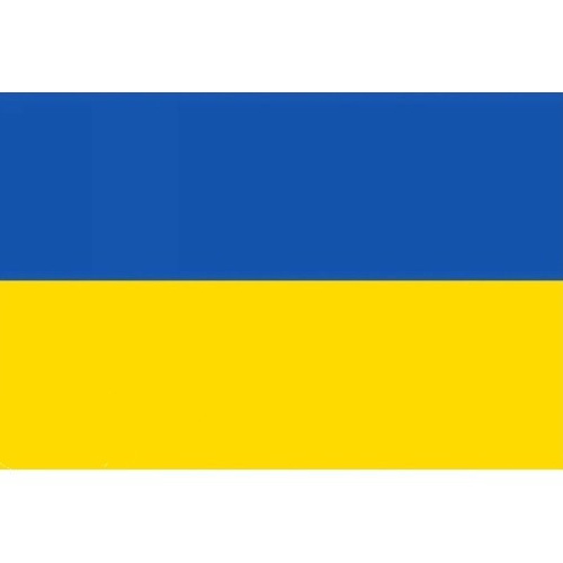 Прапор України Osculati 70x100 см поліестер жовтий та синій кольори стійкий до вологи та вітру